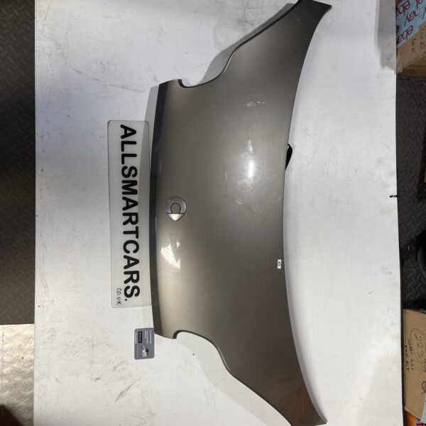 2011 Smart Fortwo 451 Mk2 Bonnet SILVER EB2 ECG (scratches)