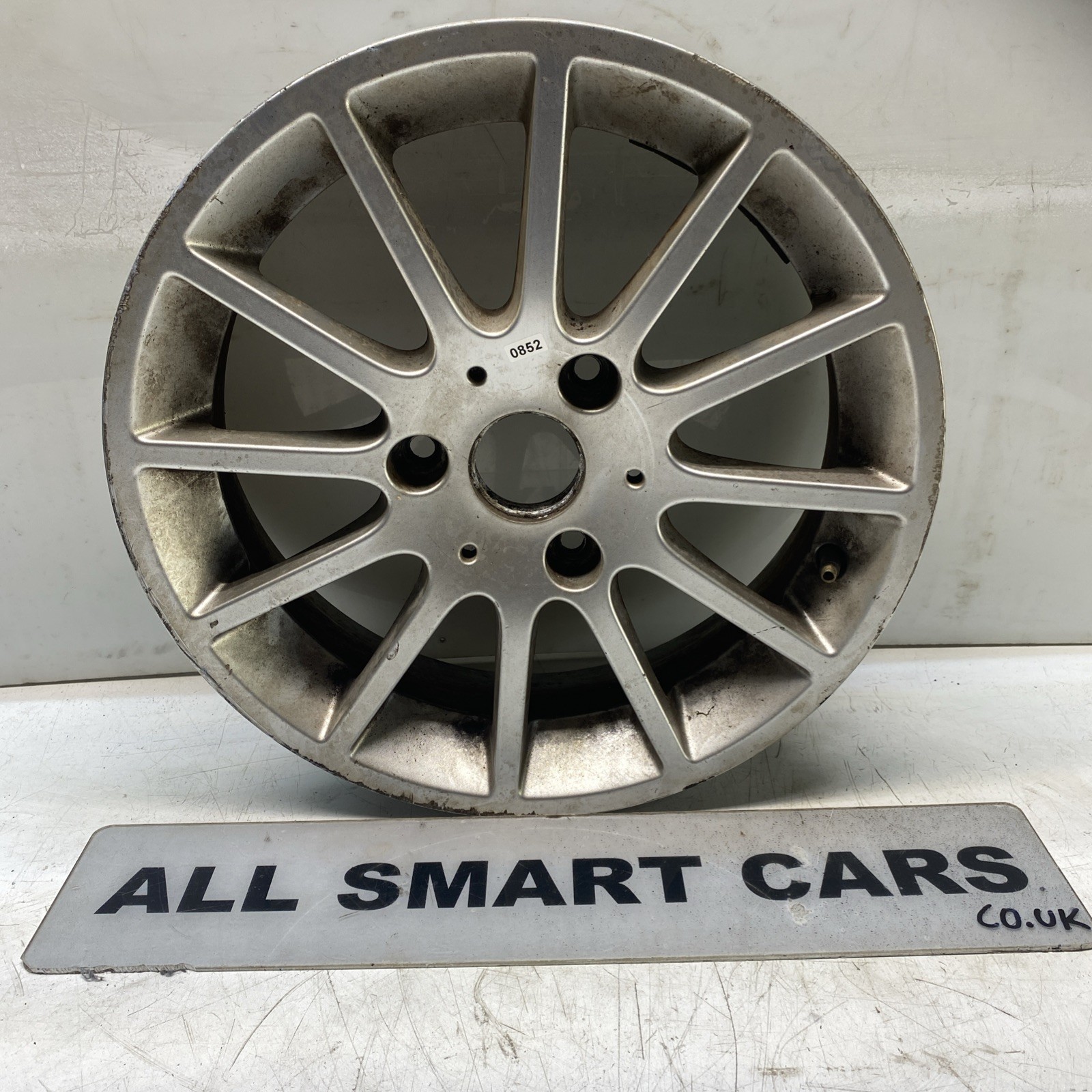 Smart Fortwo Mk2 15 Inch Alloy Wheel front 12 spoke