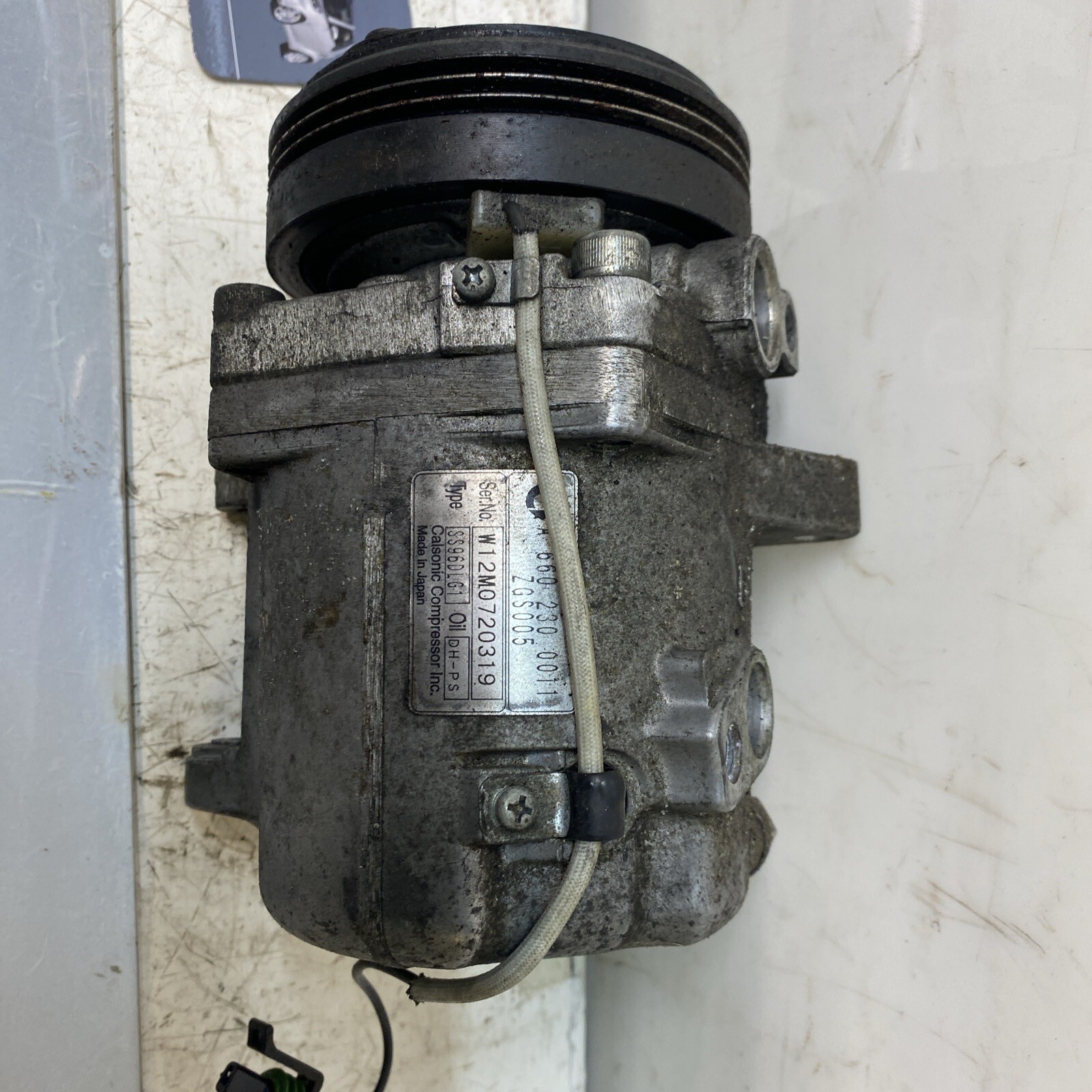 FORTWO / SMARTCAR AIR CON PUMP COMPRESSOR SMART A6602300011 07 14 Image 2