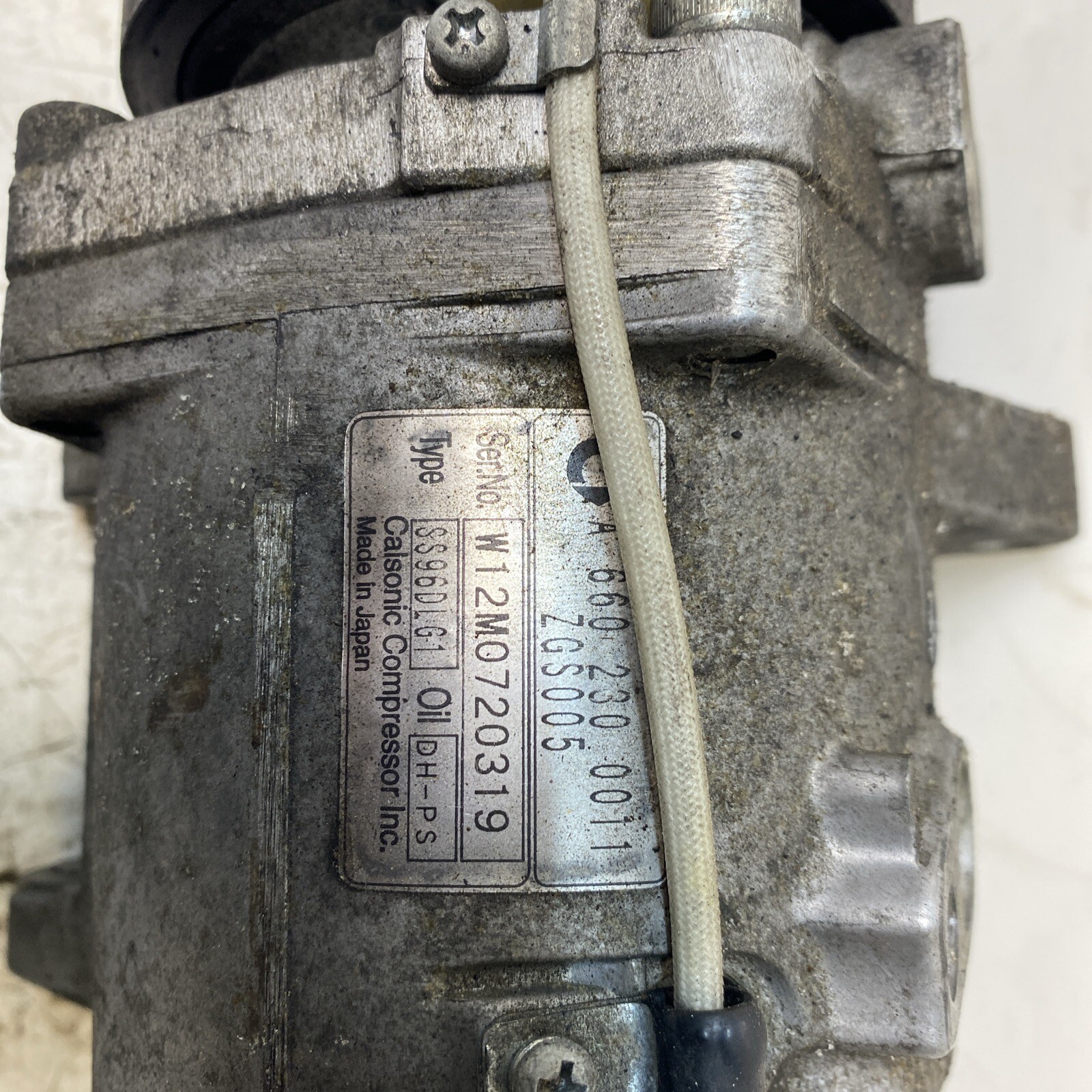 FORTWO / SMARTCAR AIR CON PUMP COMPRESSOR SMART A6602300011 07 14 Image 3