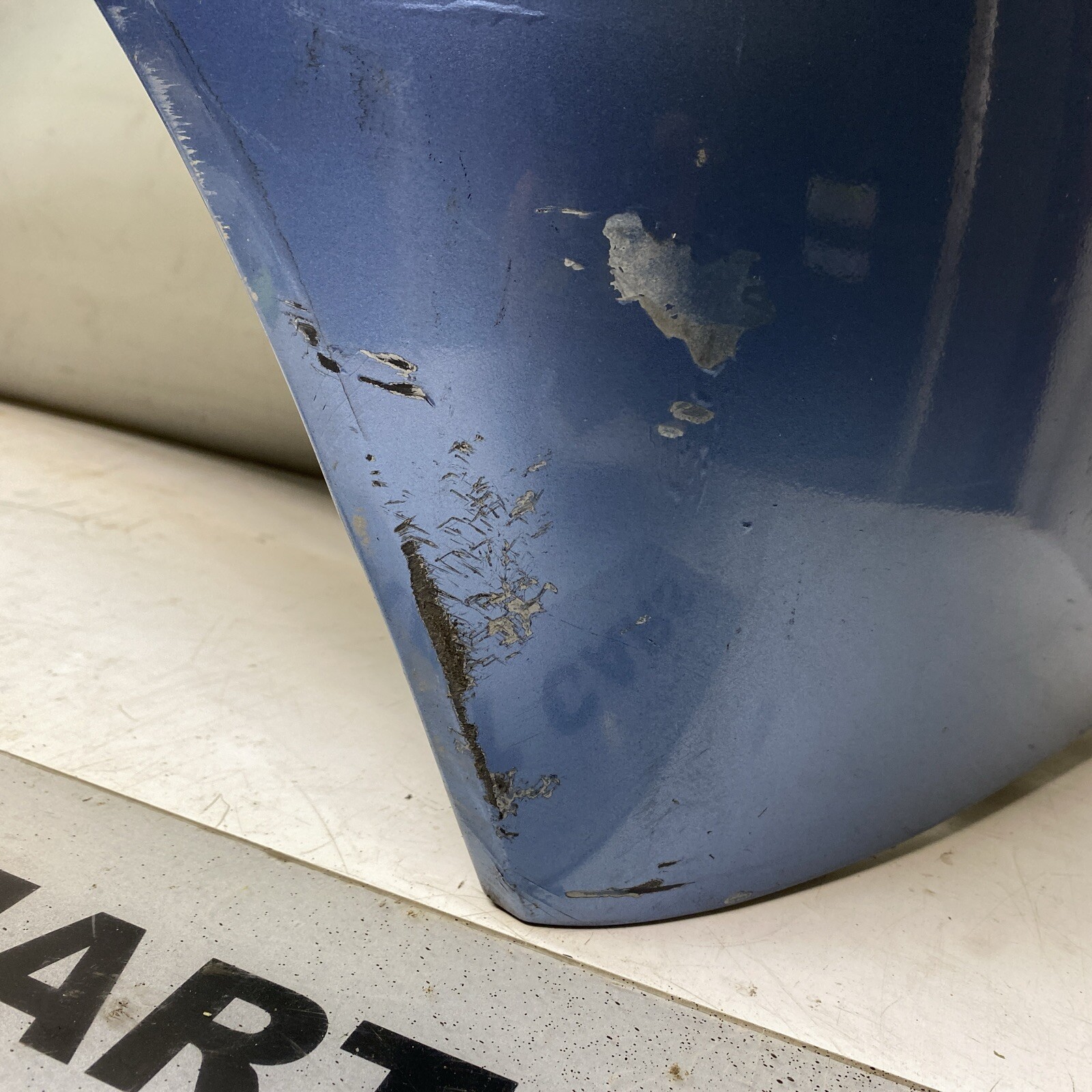 GENUINE SMART FORTWO A451 REAR WING PANELBABY BLUE LEFT SIDE (scratches) Image 8