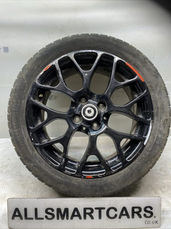 SMART 453 2015 ON 6 5JX16" MULITSPOKE ALLOY REAR WHEEL BLACK A4534010500