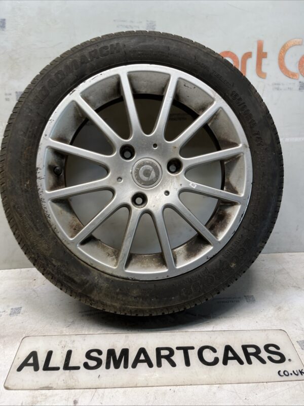 SMART CAR 451 FORTWO 2007 2014 12 SPOKE FRONT ALLOY WHEEL 157613330793 2