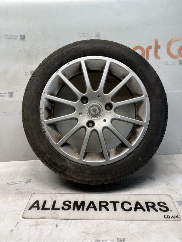 SMART CAR 451 FORTWO 2007 2014   12 SPOKE FRONT ALLOY WHEEL