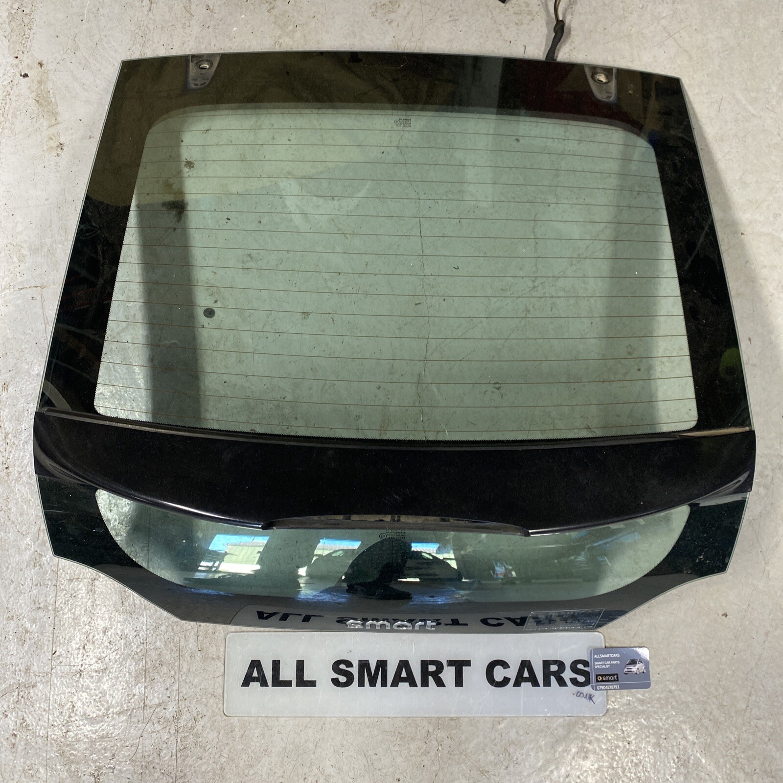 SMART CAR 452 ROADSTER 2003 2007 GLASS TAILGATE BOOTLID FOR COUPE MODELS Image 3