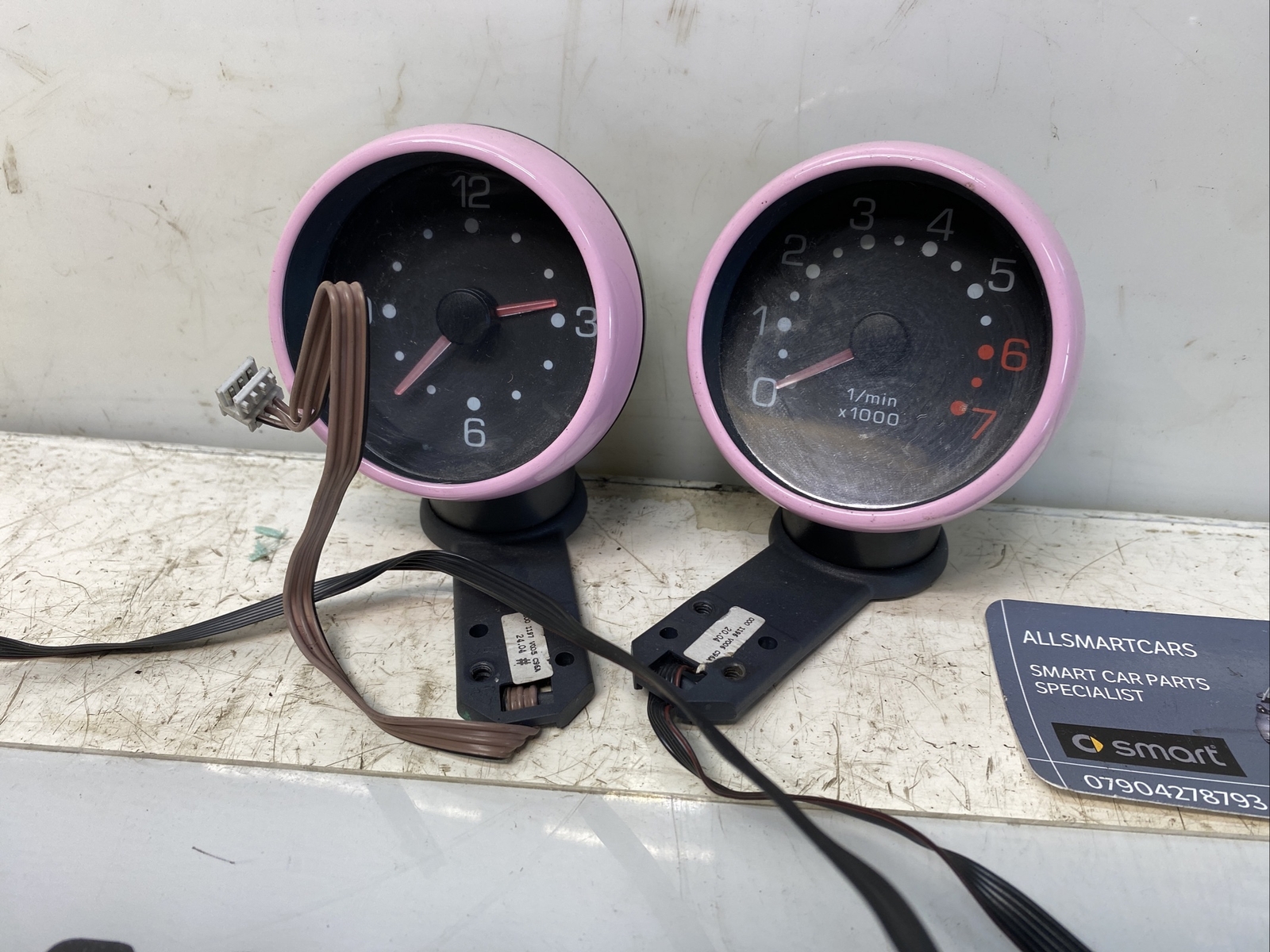 SMART FORTWO 2006 CLOCK AND REV COUNTER 0010134V001 / 0010136V002 Image 3