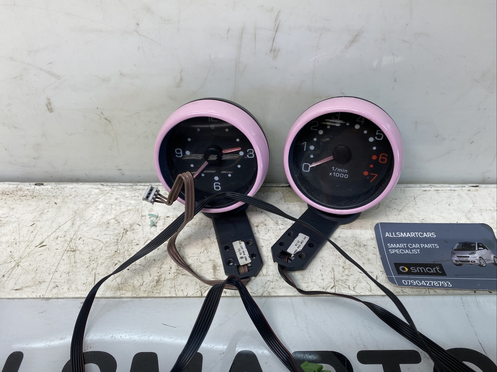 SMART FORTWO 2006 CLOCK AND REV COUNTER 0010134V001 / 0010136V002 Image 5