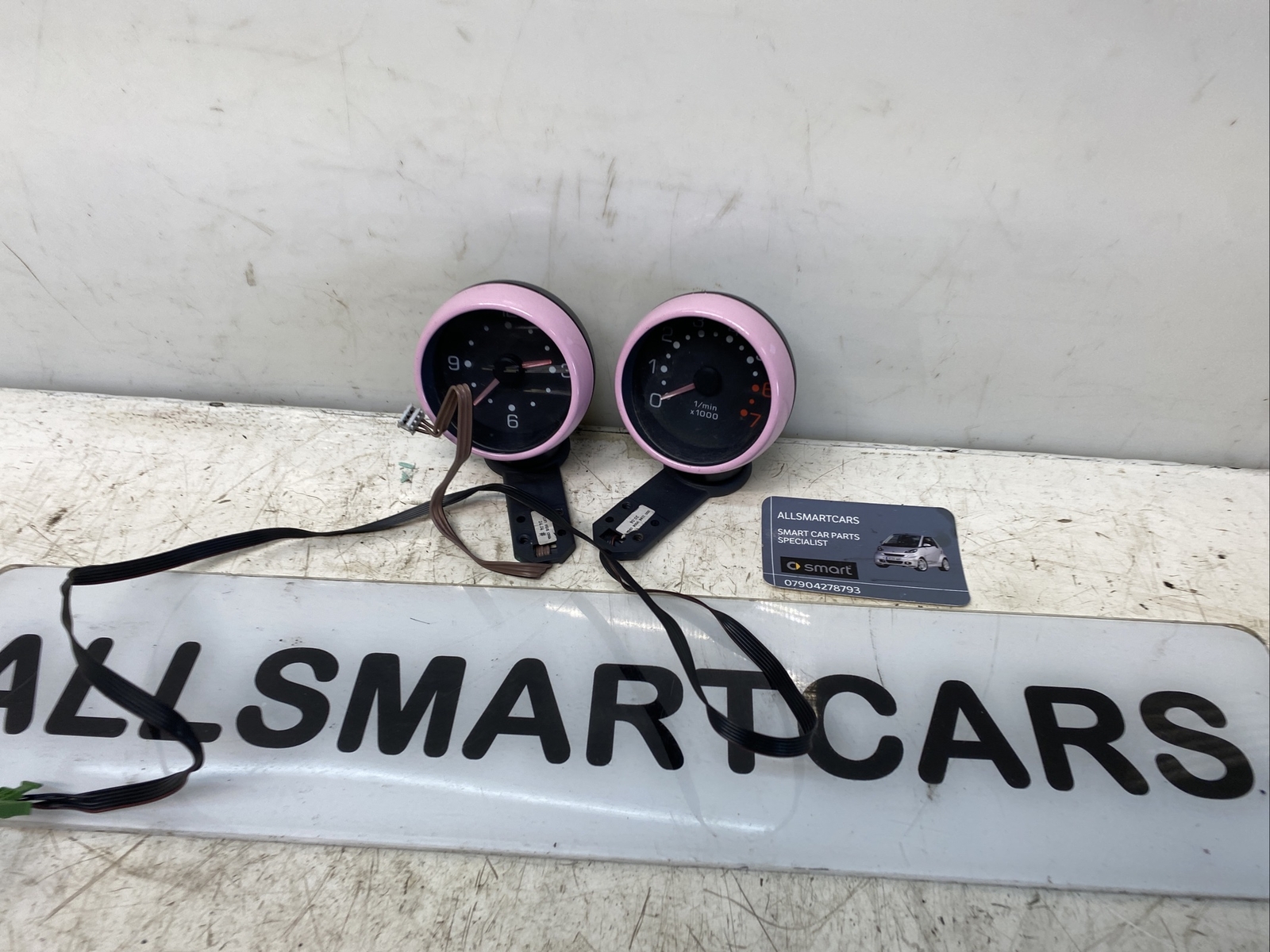 SMART FORTWO 2006 CLOCK AND REV COUNTER 0010134V001 / 0010136V002