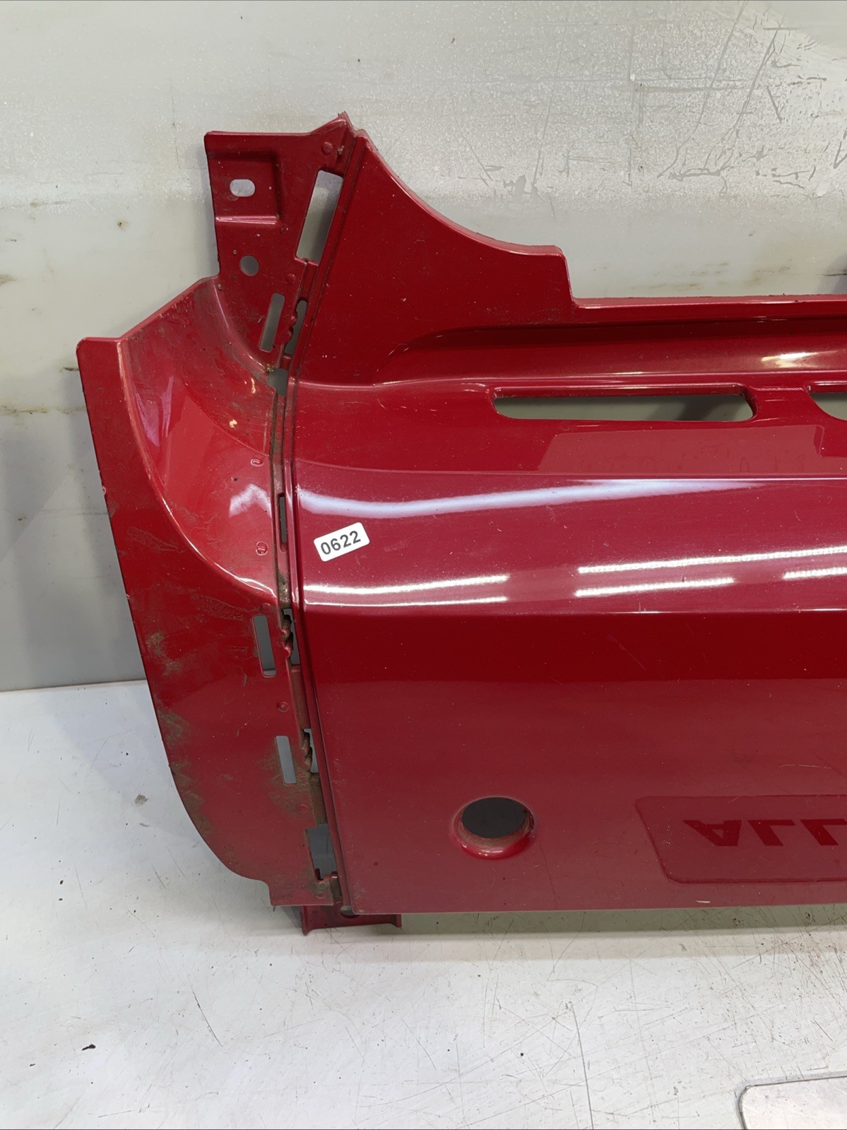 SMART FORTWO 2011 MK2 451 REAR BUMPER PANEL /2007 14 Red Image 2
