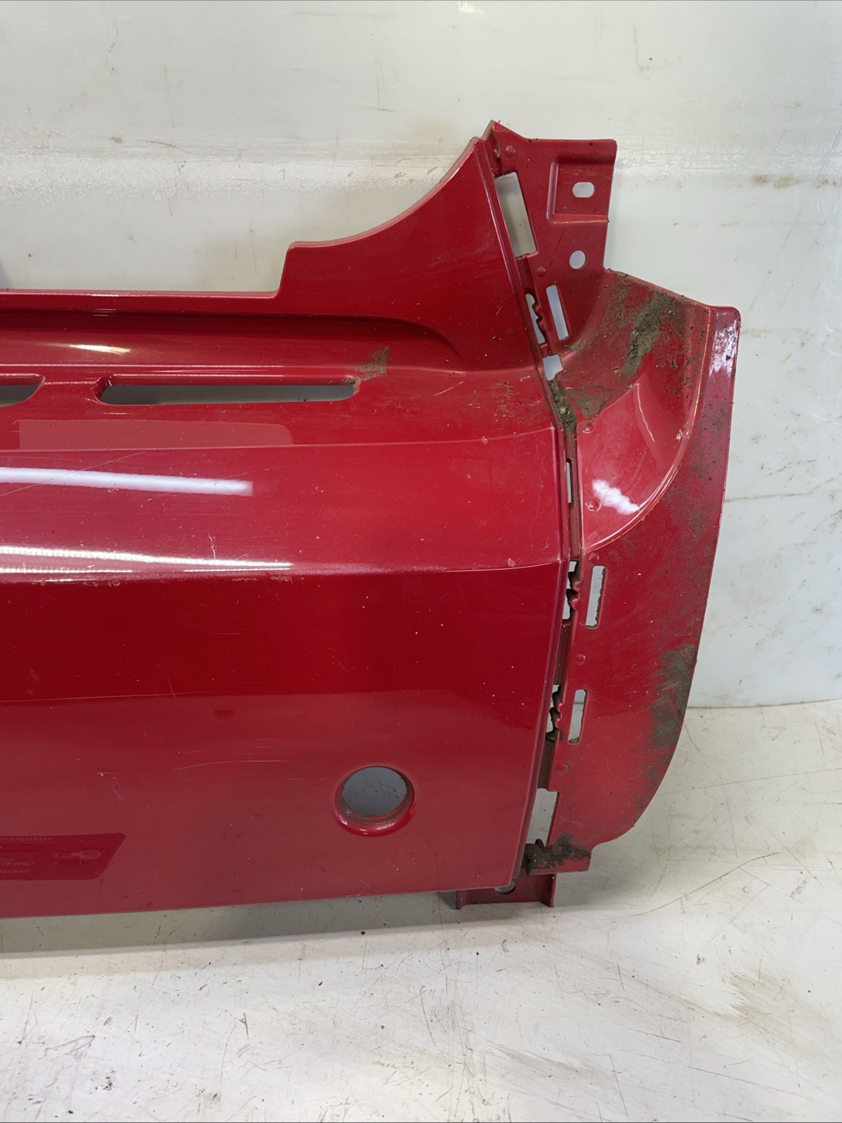 SMART FORTWO 2011 MK2 451 REAR BUMPER PANEL /2007 14 Red Image 6