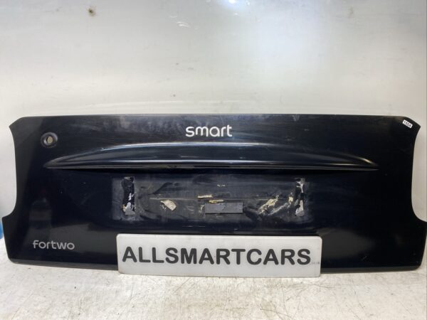 SMART FORTWO 450 CABRIO TAILGATE BOOT LID SKIN COVER 1998 2007 Black