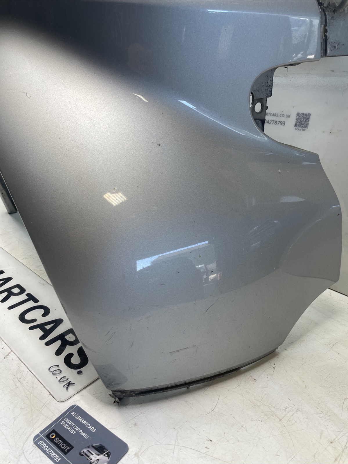 SMART FORTWO 450 MK1 Coupe FRONT RIGHT WING PANEL SILVER Image 6