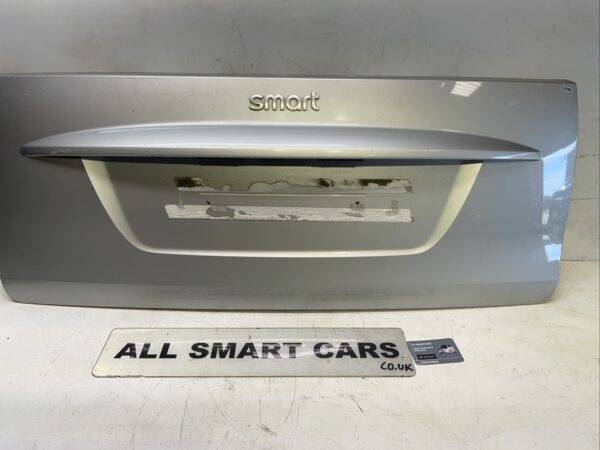 SMART FORTWO BOOT LID TAILGATE PANEL LOWER IN SILVER 451 MK2 2007 2014