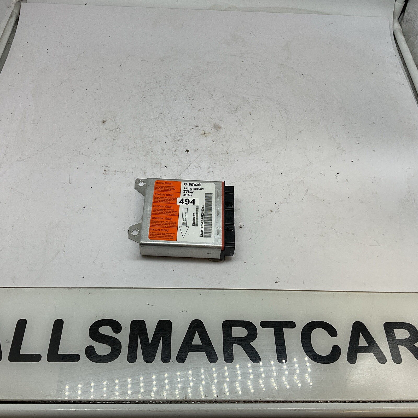 Smart 451 Airbag ECU A4519015000