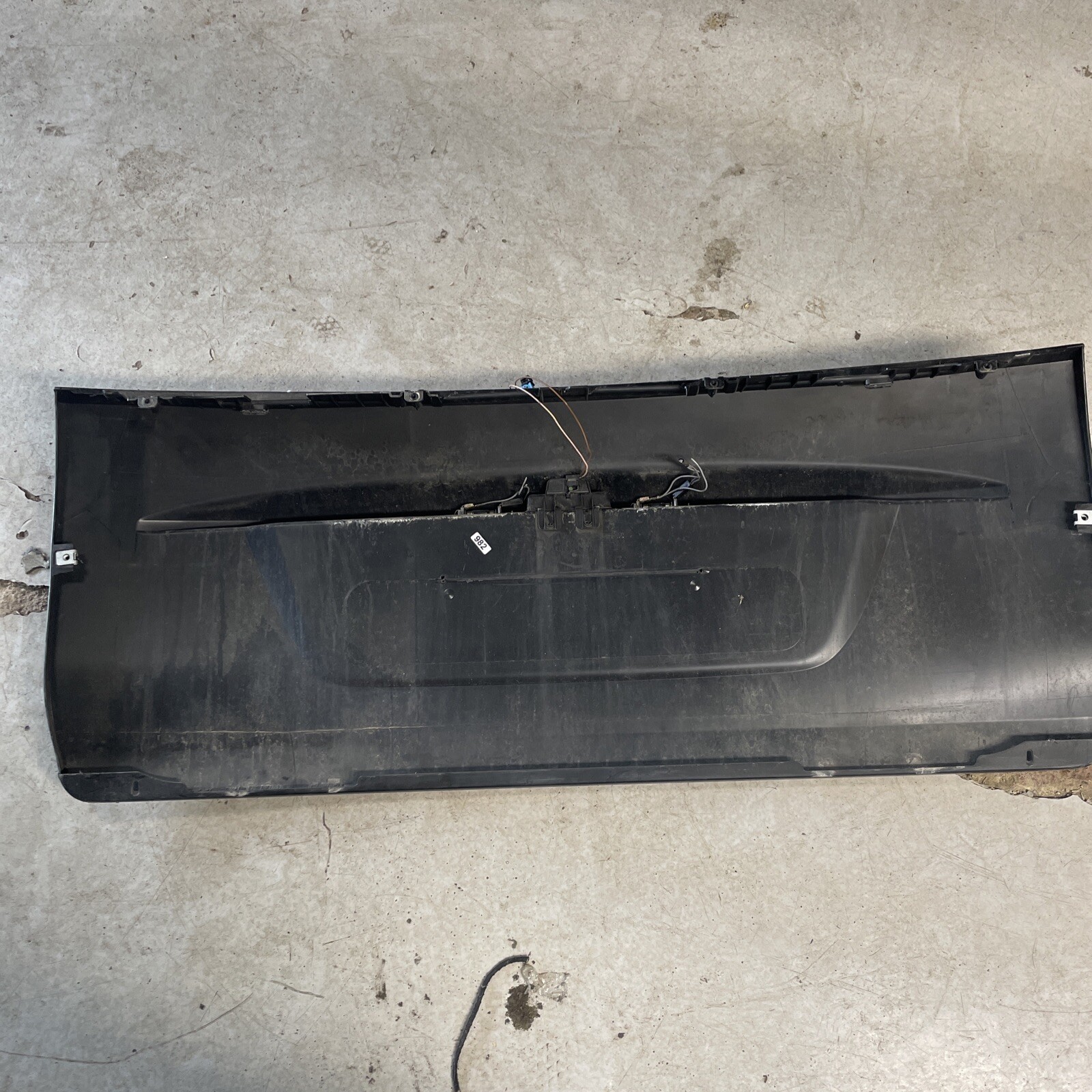 2007 > 2014 Smart Car ForTwo 451 Rear Boot Lid Panel Black Image 4