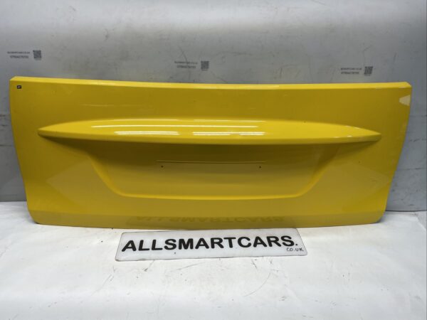 2007 2014 Smart Car ForTwo 451 Rear Boot Lid Panel Painted Yellow