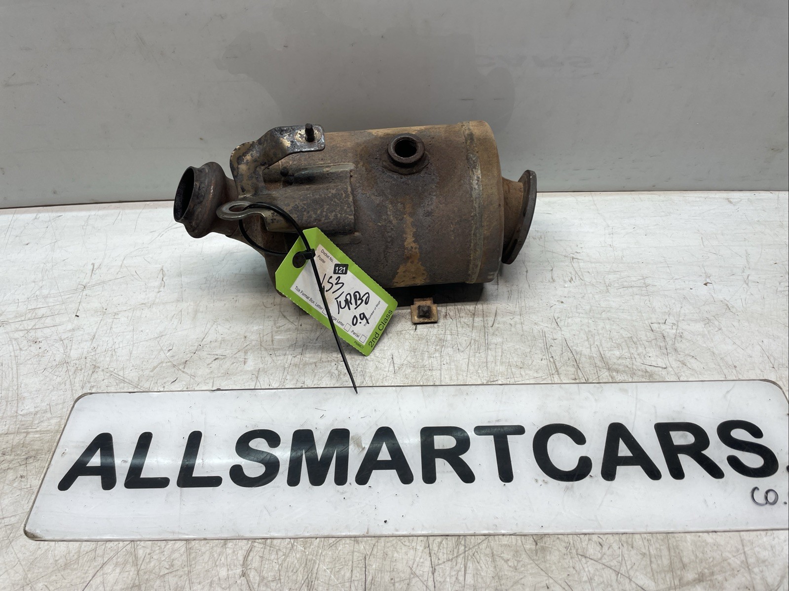 2016 SMART 453 09 Turbo MK2 5DRS CATALYTIC CONVERTER