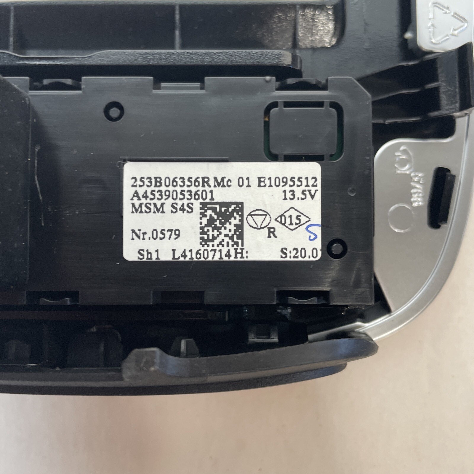 2016 SMART FORFOUR SAT NAV DISPLAY SCREEN A4539002104 D090016 Image 5