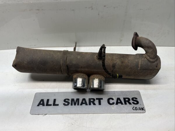 SMART CAR 450 2003 2006 GENUINE COMPLETE BRABUS TWIN PIPE EXHAUST SYSTEM