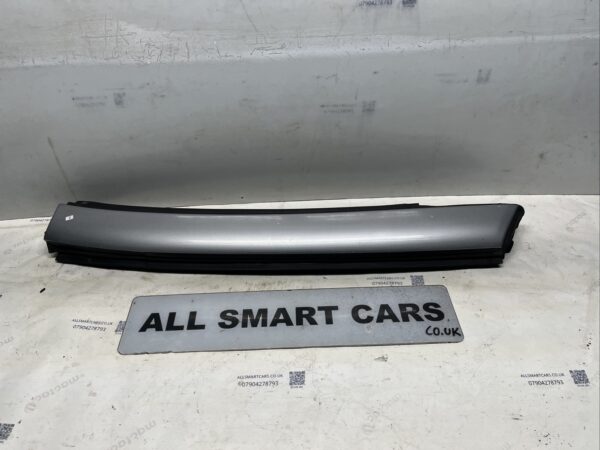 SMART CAR 450 CABRIO 1998 2006   DRIVER SIDE SILVER CONVERTIBLE ROOF BAR RAIL