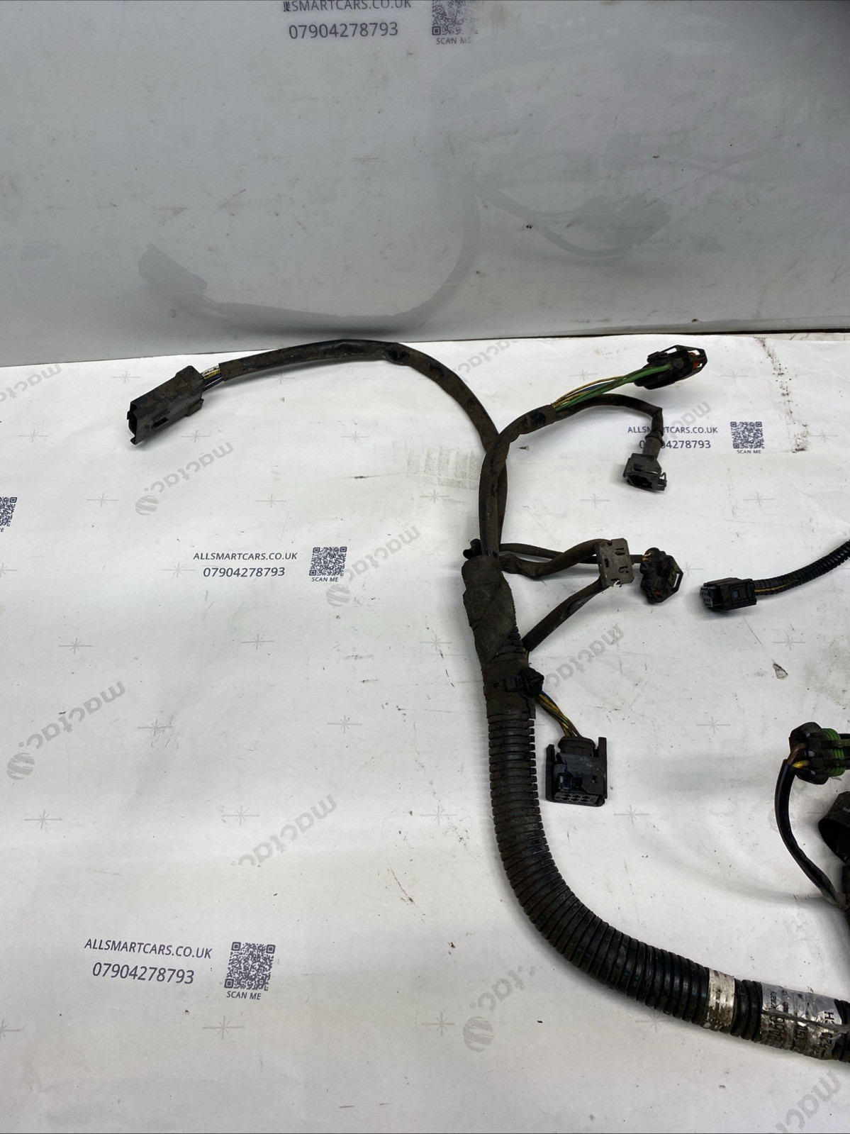 SMART CAR 450 FORTWO ROADSTER 452 03 07 698 / 700 cc 160 920 PETROL ENGINE LOOM Image 2