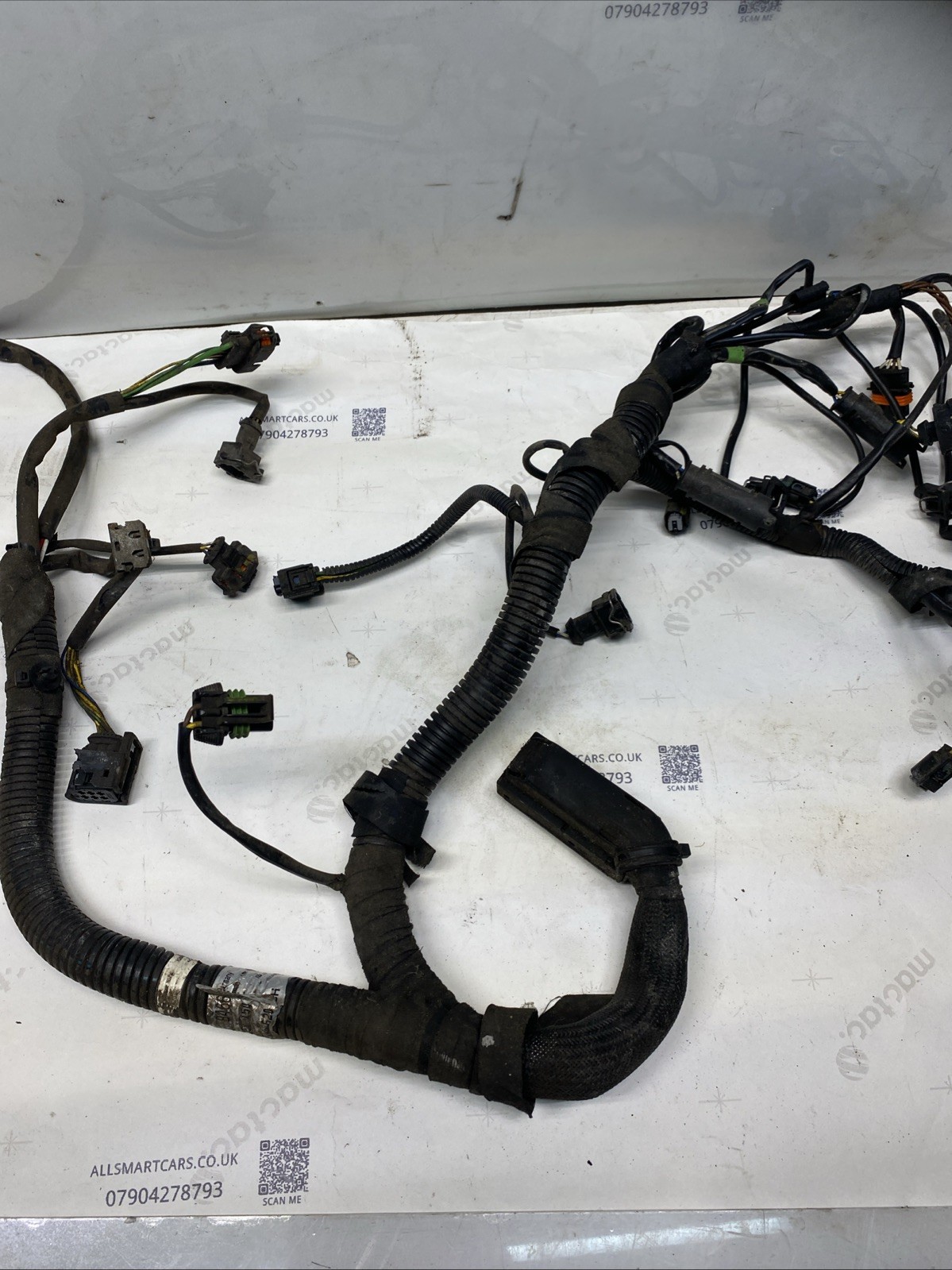 SMART CAR 450 FORTWO ROADSTER 452 03 07 698 / 700 cc 160 920 PETROL ENGINE LOOM Image 3