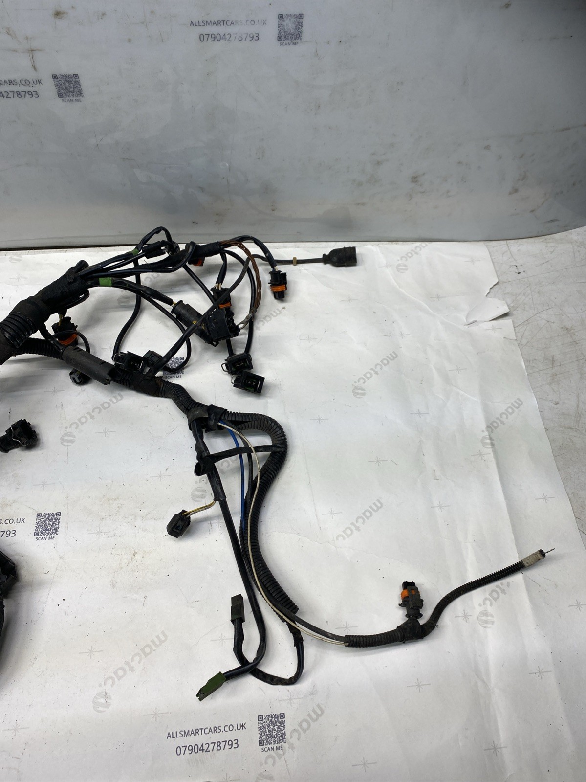 SMART CAR 450 FORTWO ROADSTER 452 03 07 698 / 700 cc 160 920 PETROL ENGINE LOOM Image 4