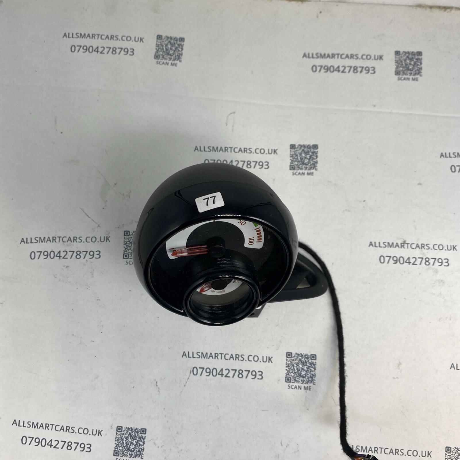 SMART EQ FORFOUR 2017 2022 BATTERY GAUGE DASH CLOCKS A4539012101 Image 4