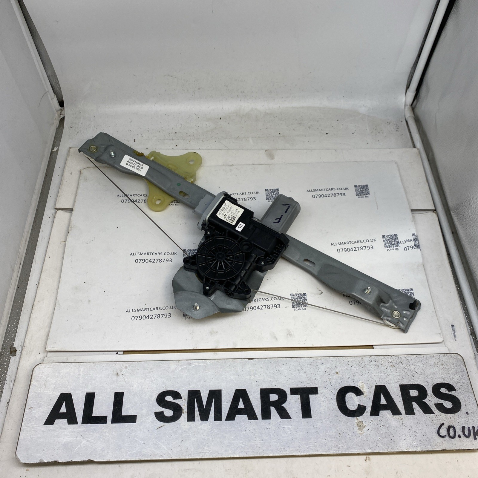 SMART FORFOUR MK2 2014 2022 LEFT FRONT ELECTRIC WINDOW REGULATOR A4537203300