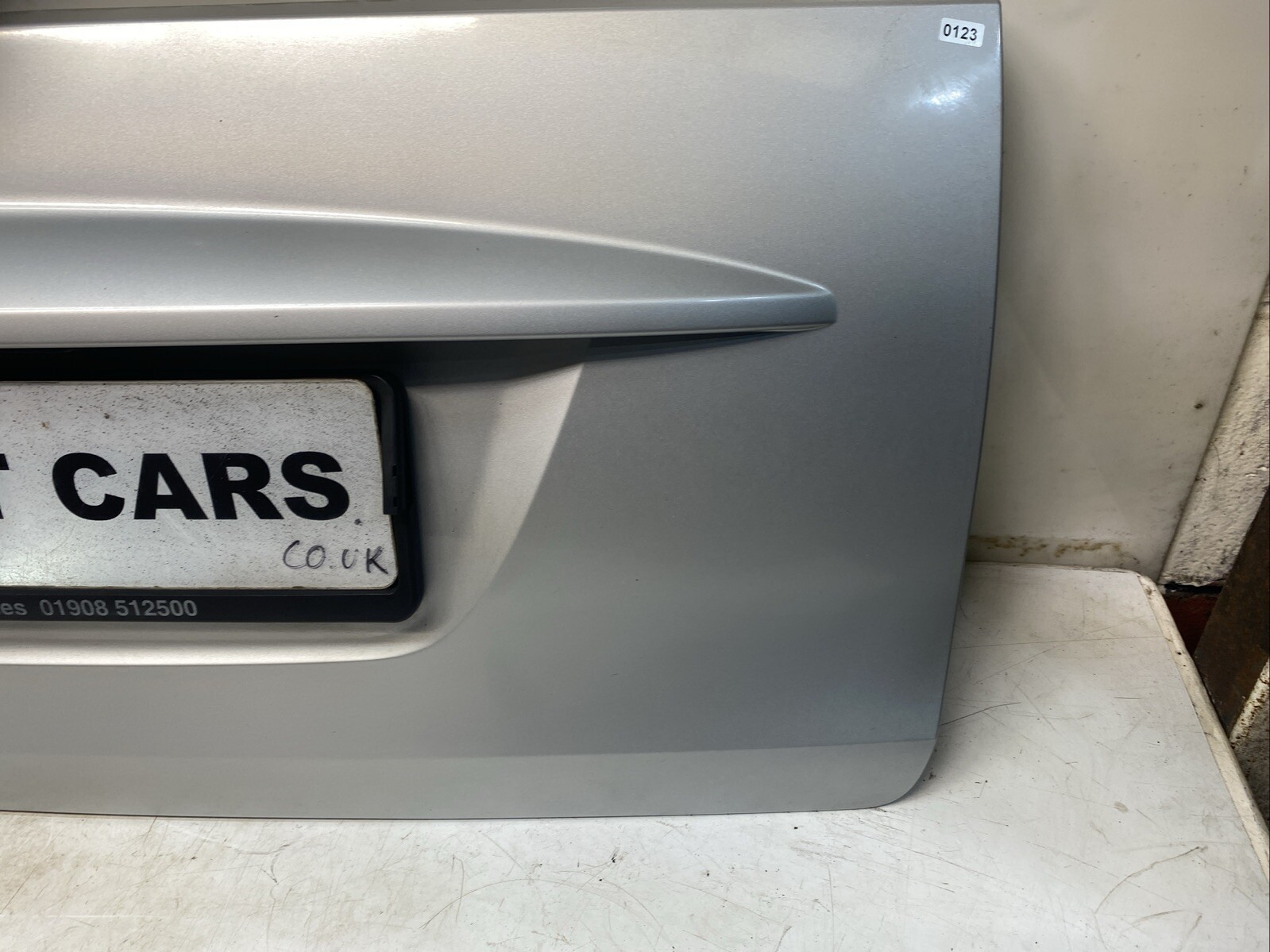 SMART FORTWO BOOT LID TAILGATE PANEL LOWER IN SILVER 451 MK2 2007 2014 Image 6