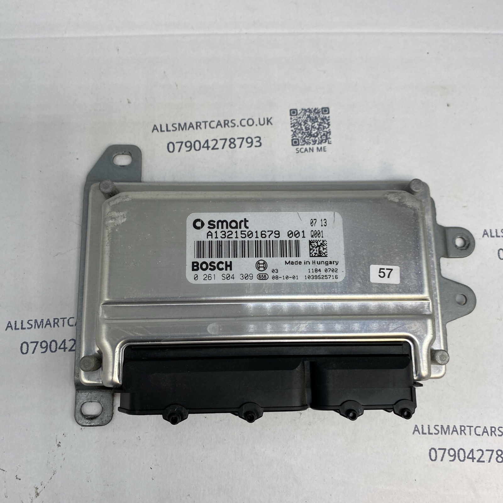 SMART FORTWO W451 Engine ECU A1321501679 Image 2