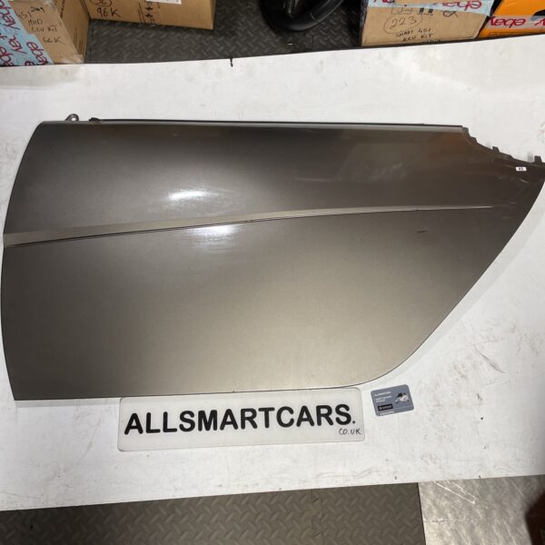 Smart 451 Door Panel Left Silver EB2 ECG