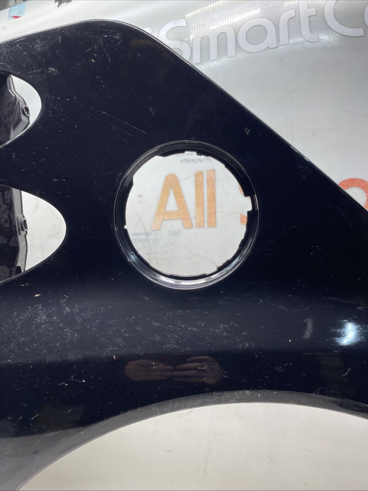 Smart Fortwo Mk2 451 Rear Driver Side Wing Quarter Panel Black Image 4