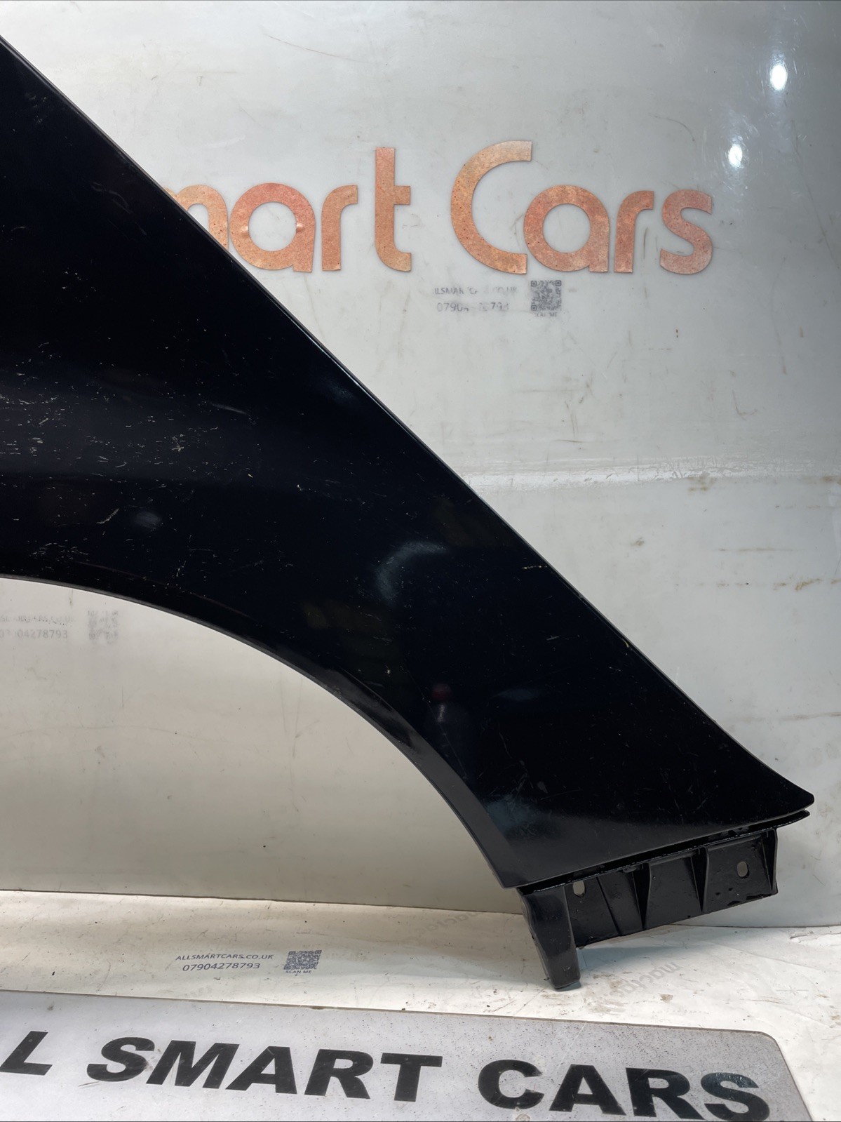 Smart Fortwo Mk2 451 Rear Driver Side Wing Quarter Panel Black Image 5