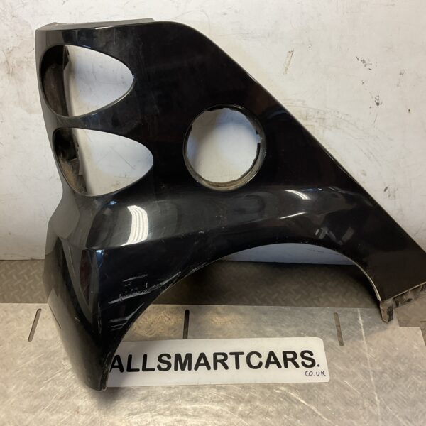 Smart Fortwo Mk2 451 rear driver side wing quarter panel black Scratches
