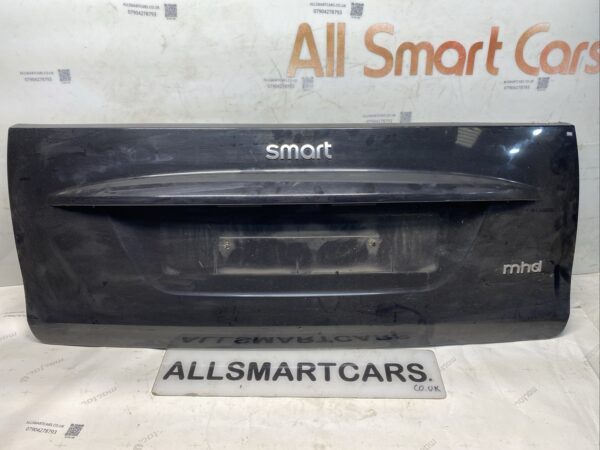 2007 > 2014 Smart Car ForTwo 451 Rear Boot Lid Panel Black