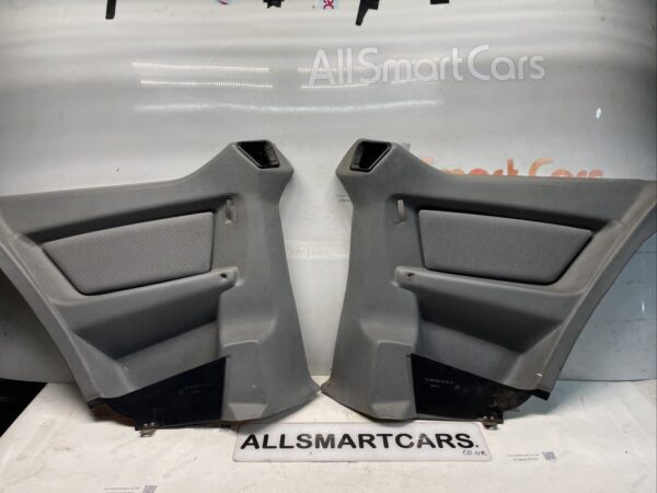 Mercedes Benz C126 500SEC Rear Card Panel Pair 1266922289