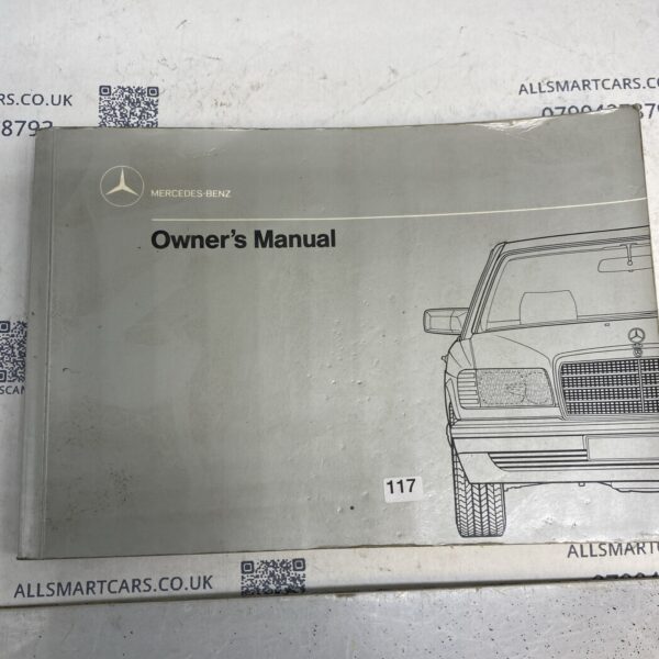 Mercedes-Benz-Coupe-420-SE-etc-111988-Owners-Manual-English-Only-157585633065-2 Mercedes Benz Coupe 420 SE etc 111988 Owners Manual English Only 157585633065 2