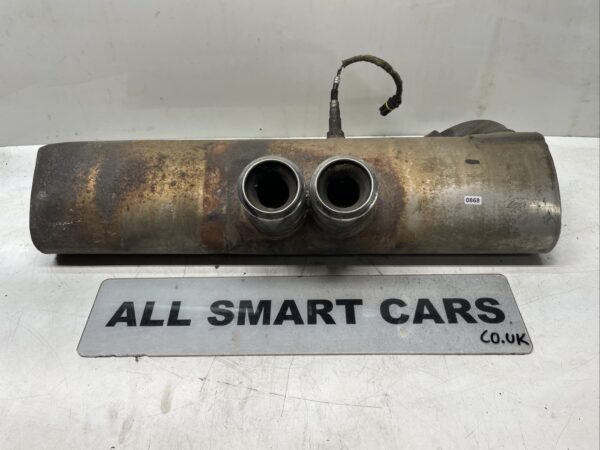 SMART CAR 450 2003 2006 GENUINE COMPLETE BRABUS TWIN PIPE EXHAUST SYSTEM