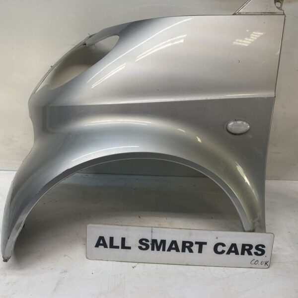 SMART CAR 450 FORTWO CABRIO 1998 06 SILVER FRONT LEFT NS WING BUMPER SECTION