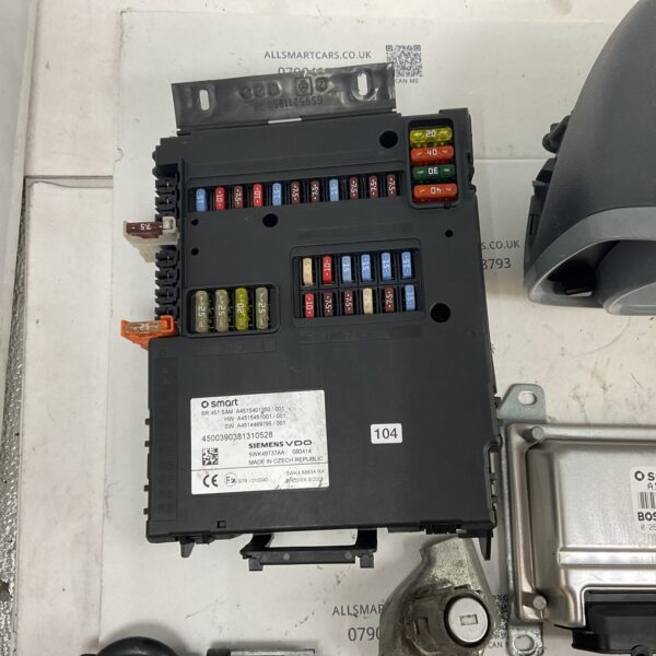 SMART-CAR-451-FORTWO-CABRIO-2008-10-PETROL-ECU-KIT-SAM-UNIT-LOCKS-157803892175-2 SMART CAR 451 FORTWO CABRIO 2008 10 PETROL ECU KIT SAM UNIT LOCKS 157803892175 2