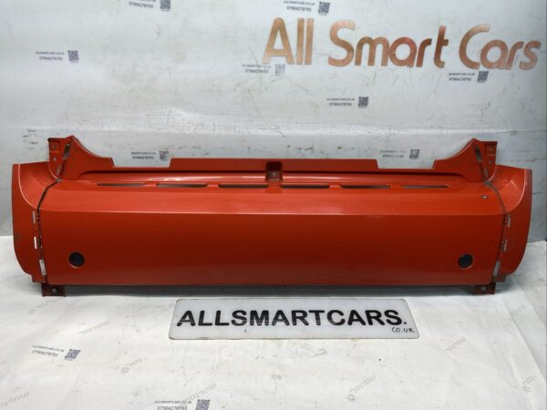 SMART FORTWO 2011 MK2 451 REAR BUMPER PANEL  /2007 14 Red EYA