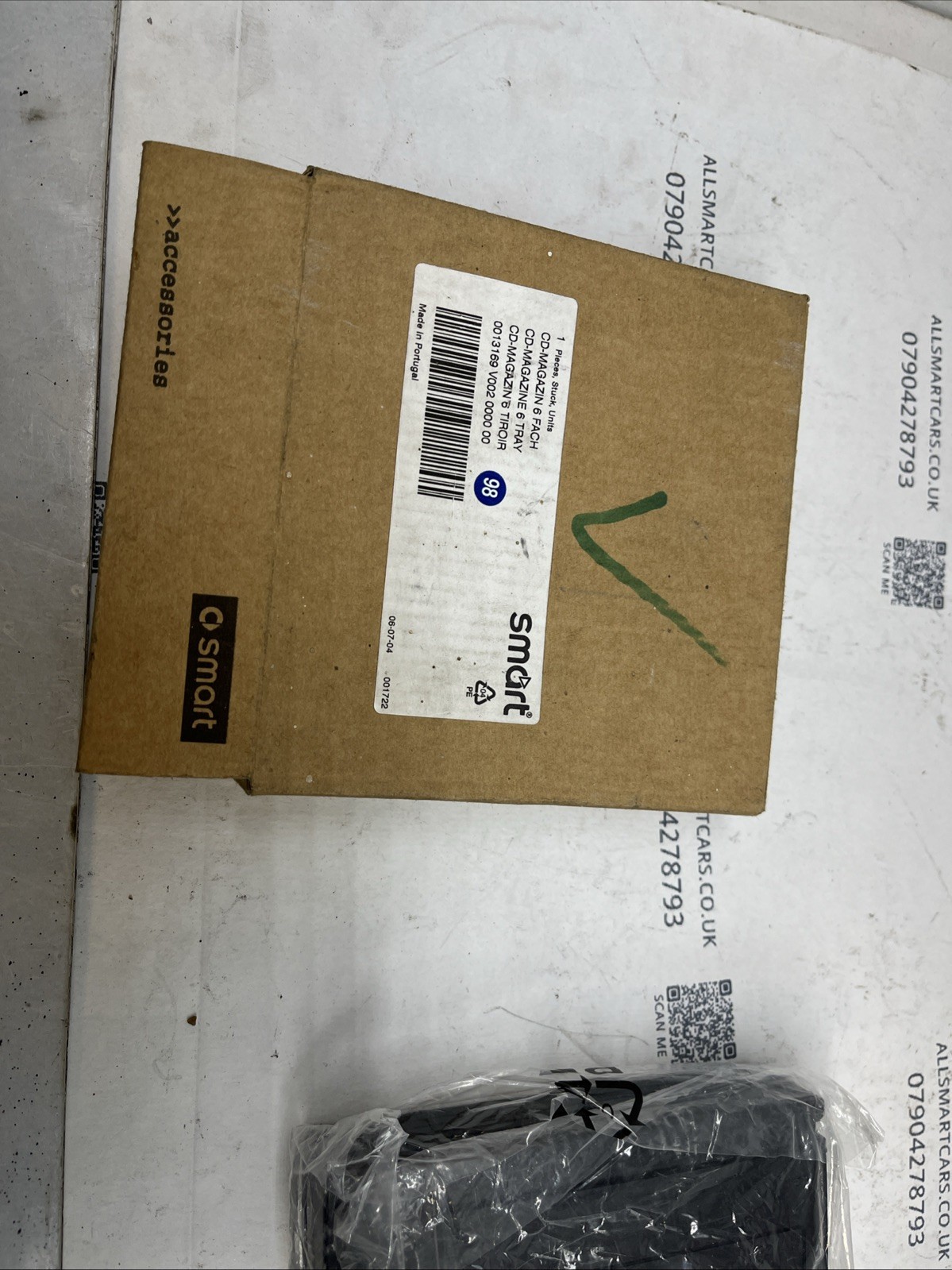 SMART FORTWO 450 CASSETTE ORIGINAL STEREO Cd Box Grundig Image 2