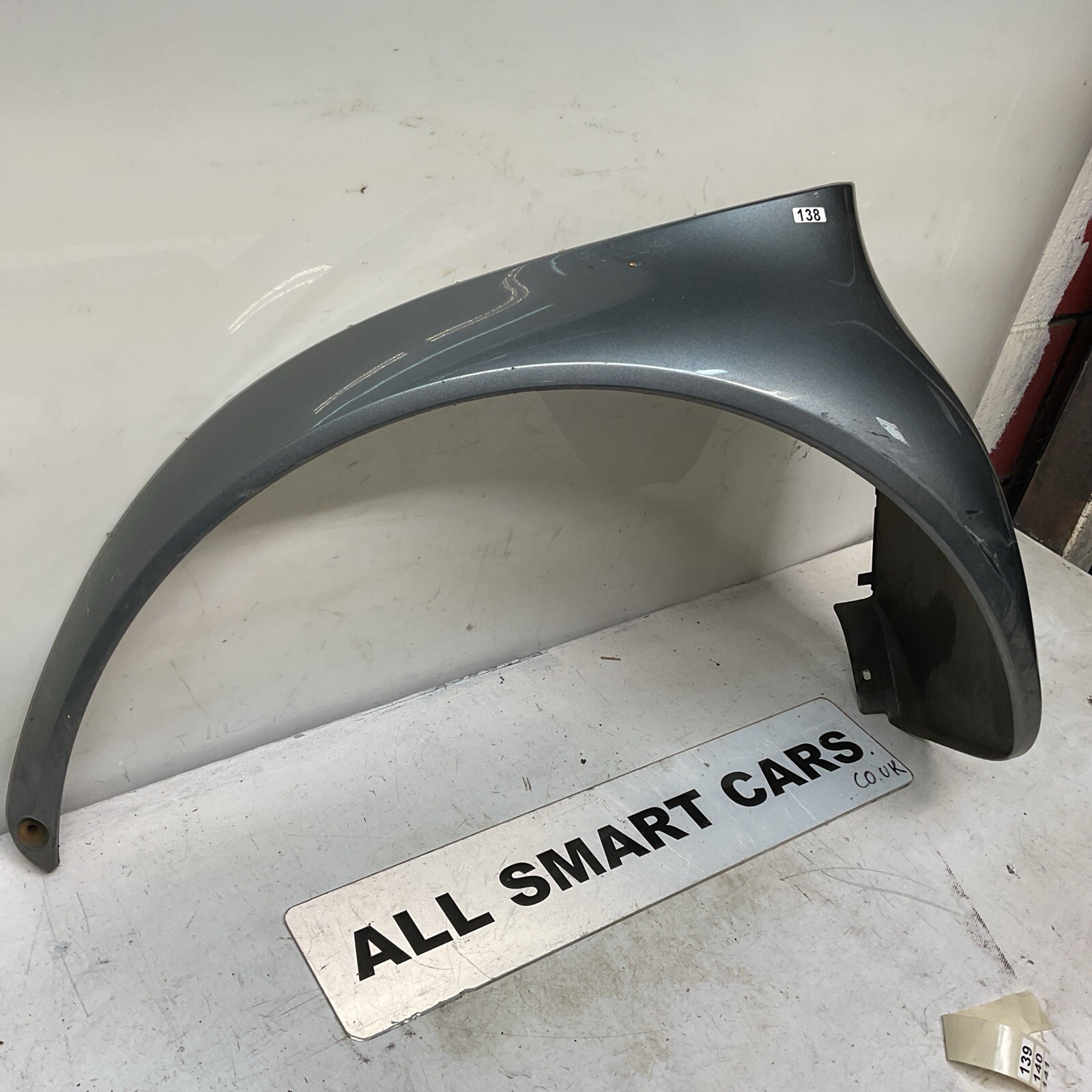 SMART FORTWO 450 COUPE REAR WING PANEL N/S PASSENGER LEFT 1998 2006 Grey Eb1 Ea8 Image 8