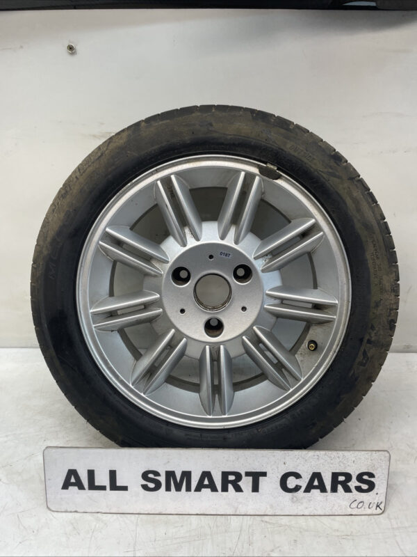 SMART FORTWO 450 REAR ALLOY WHEEL 15'' JETLINE 175/55/15 1998 2007 0007941V001