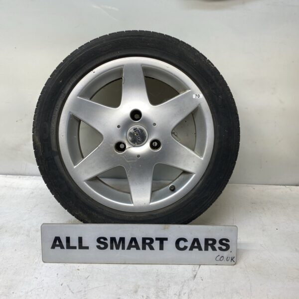 SMART FORTWO 450 SPORTLINE 15" REAR ALLOY WHEEL 0006673V003 5Jx15