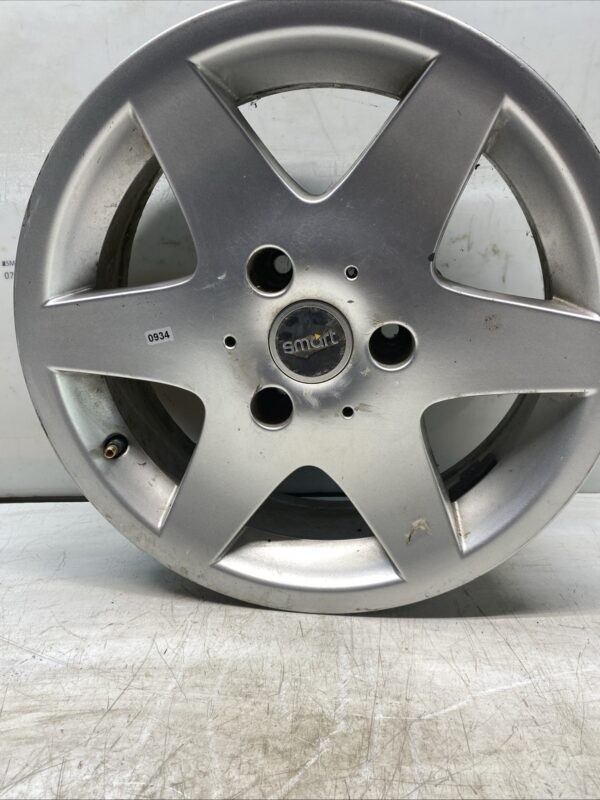 SMART FORTWO 450 SPORTLINE 15" REAR ALLOY WHEEL 0006673V003 5Jx15
