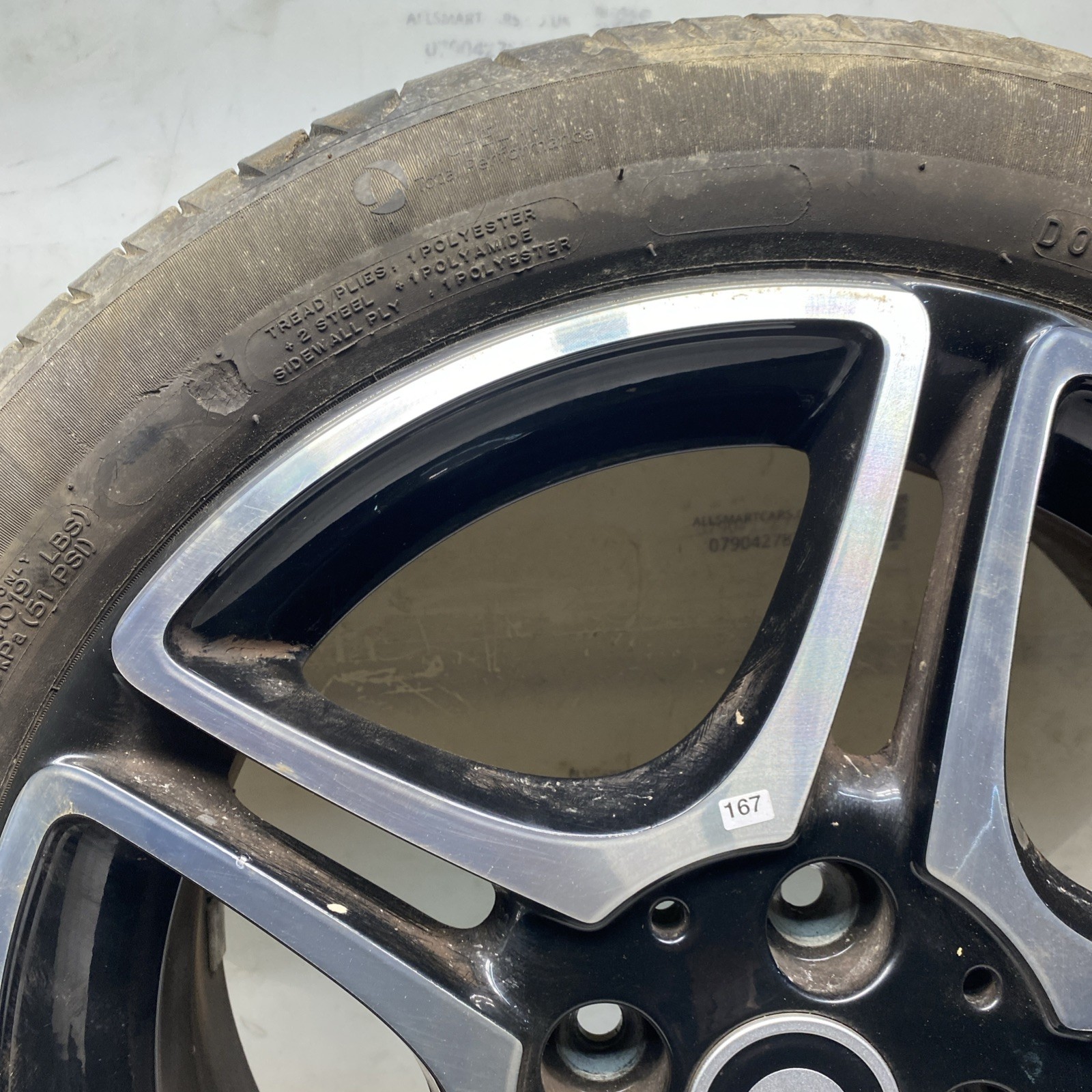 SMART FORTWO Coupe 453 MK3 Alloy Front Wheel 16 A4534013100 2020 Image 2