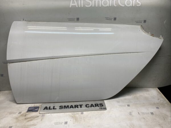 SMART FORTWO DOOR PANEL FRONT LEFT PASSENGER SIDE IN WHITE A451 MK2 2006 2014