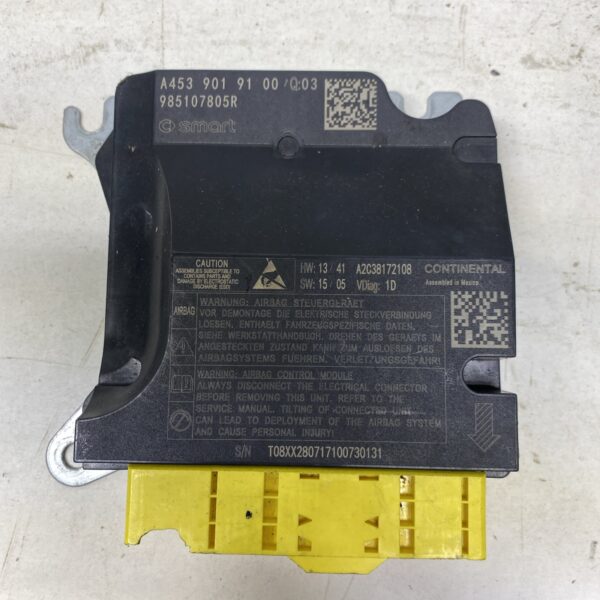 Smart-ForFour-W453-Airbag-ECU-A4539019100-157437536465-2 Smart ForFour W453 Airbag ECU A4539019100 157437536465 2